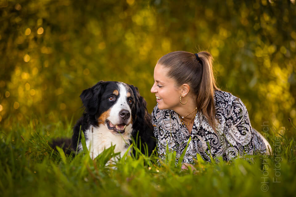 Hundefotografie Bayern Hoensbroech Fotoshooting Hund und Mensch